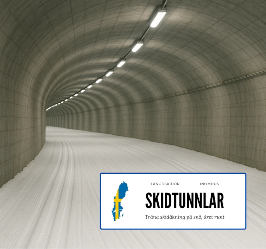 skitunnel for langrenn innendørs